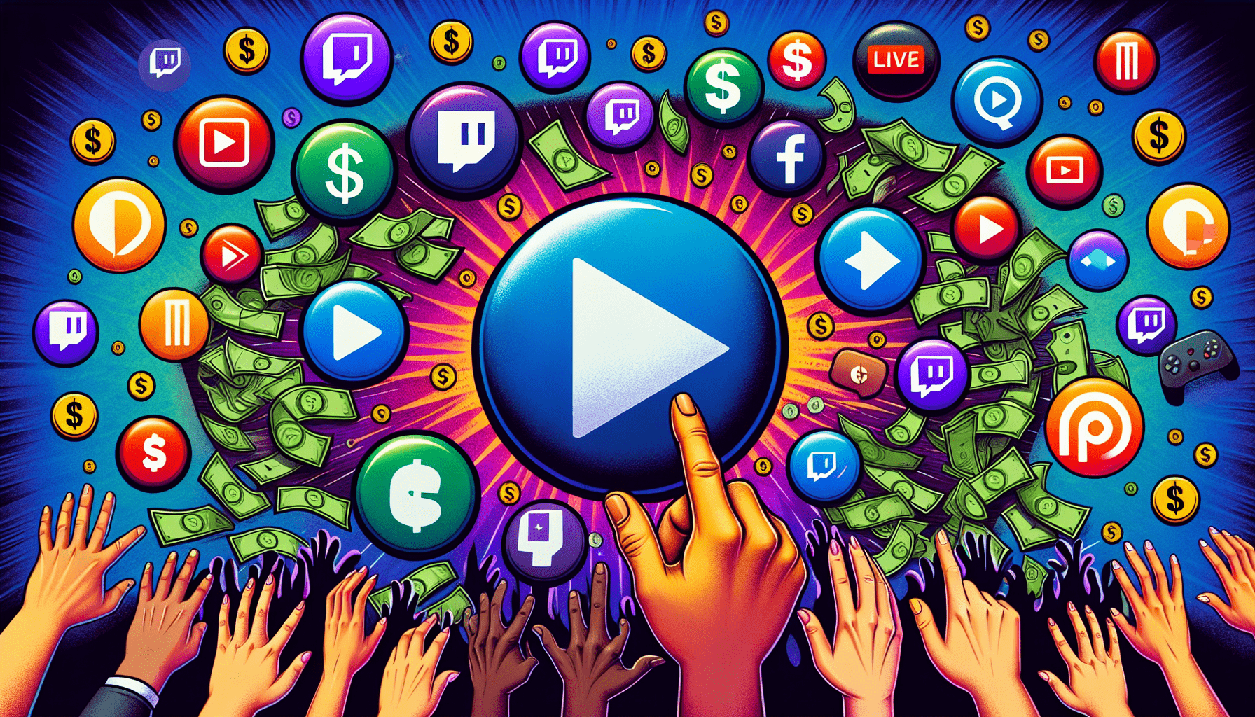 A closer look at the most lucrative platforms for live stream monetization