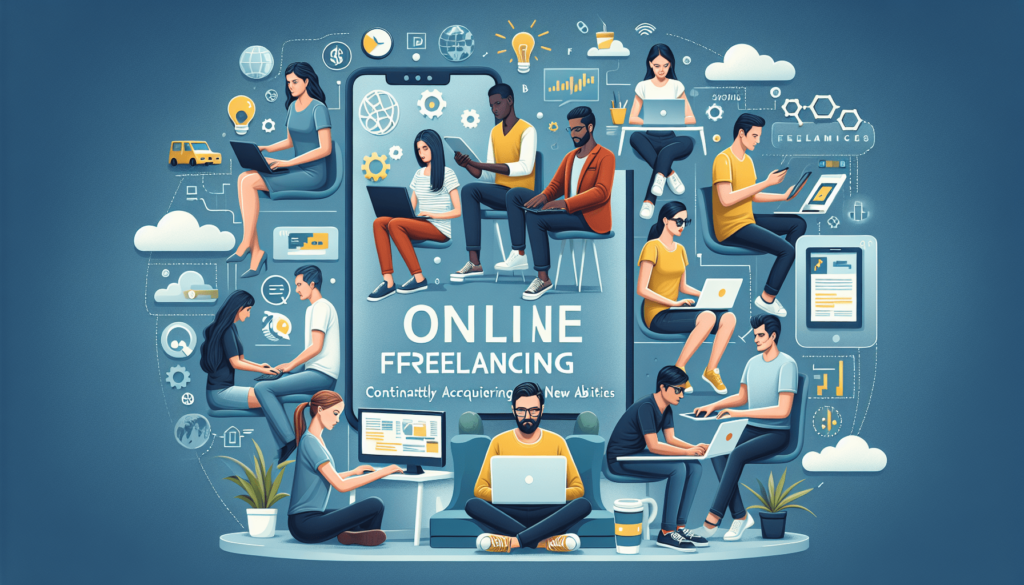 Increasing online freelancing profits with sought-after skills